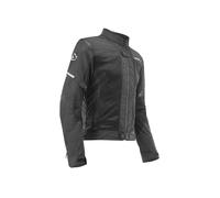 Acerbis Ramsey Vented Blouson textile de moto, noir, taille 2XL pour homme