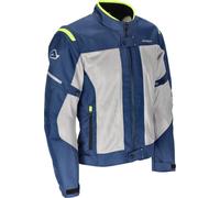 §Veste Moto erbis Ramsey Vented Bleu-Jaune§