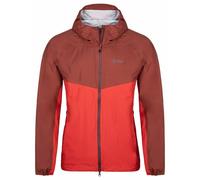 Veste de randonnée imperméable Kilpi Hurricane pour homme - Rouge/Orange - XS S
