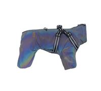 Veste d'extérieur pour chien, imperméable, couverture complète à quatre pattes, chiens de petite et moyenne taille, vêtements coupe-vent réfléchissants pour chien (violet, taille 5XL)