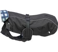 Veste d'extérieur Trixie ROUEN 2in1, M : 43 cm - coupe bouledogue, noir/bleu