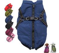 Veste d'hiver 3 en 1 pour chien, imperméable et coupe-vent, veste de neige isolante pour petites, moyennes et grandes races, parfaite pour la protection par temps froid