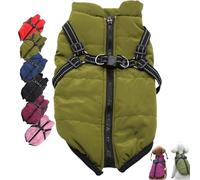 Veste d'hiver 3 en 1 pour chien, imperméable et coupe-vent, veste de neige isolante pour petites, moyennes et grandes races, parfaite pour la protection par temps froid