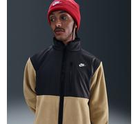 Veste d'hiver à zip Nike Club pour homme Parachute Beige/Noir/Blanc S