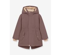 Veste d'hiver avec doublure polaire MATVIKANIA fille MINI A TURE prune 8A