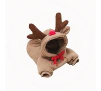 Veste d'hiver chaude à capuche en velours pour chien et chat de petite et moyenne taille M - Motif fruits