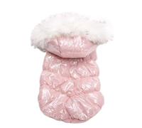 Veste d'hiver Chaude Et Résistante Au Froid pour Chiot, avec Boucle De Laisse, Veste D'extérieur Imperméable Et Résistante Au Froid pour Chien,Un,XL