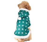 Veste d'hiver chaude pour chien, manteaux pour chiens en coton - Vêtements de veste pour chien par temps froid de Noël,Manteau rembourré en coton pour chien, gilet épais et chaud pour chien, gilet rem