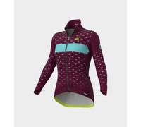 Veste D'Hiver Femme ALE' PR-R STARS Prune-Turquoise