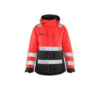 Blaklader 48721987 VESTE D'HIVER HAUTE VISIBILITÉ POUR DAMES, Rouge/Noir, taille XXL