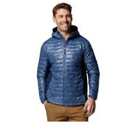 Veste d'hiver homme Columbia Powder Pass™ Hybrid Hooded Jacket Taille: L / Couleur: bleu