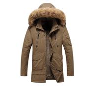 Veste d'hiver homme coupe-vent extérieur longue polaire doublée manteau chaud parka veste de mi-saison doudoune chaude veste matelassée veste hiver homme jack vestes manteau d'hiver vestes d'hiver