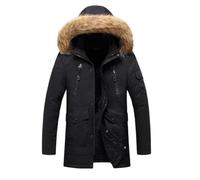Veste d'hiver homme coupe-vent outdoor longue polaire doublée manteau chaud parka veste de transition chaude doudoune veste matelassée veste hiver homme jack vestes manteau d'hiver vestes d'hiver Noël