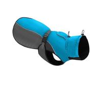 Veste d'hiver imperméable pour chien, manteau coupe-vent réfléchissant pour chiens de taille moyenne et grande taille, gilet pour temps froid avec doublure en polaire pour Pitbull (bleu, taille 3XL)