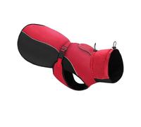 Veste d'hiver imperméable pour chien, manteau réfléchissant coupe-vent pour chiens de taille moyenne et grande, gilet doublé en polaire pour Pitbull(Red,2XL)