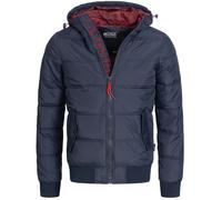 Veste d'hiver Indicode pour hommes veste matelassée Adrian Za capuche aspect ...