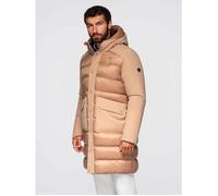 Veste d'hiver parka avec capuche - Ombre - Pour Homme - Beige S