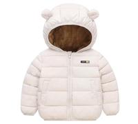 Veste d'hiver pour garçon - Manteau en Duvet Chaud avec Doublure en Polaire épaisse - avec Fermeture éclair - pour Tout-Petits et Enfants - pour Jouer en Plein air