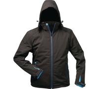 elysee Veste softshell d'hiver Uranos taille S noir/bleu 96 % PES / 4 % EL
