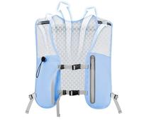 Veste D'Hydratation pour Femmes Courreuses, Veste D'hydratation avec Sangle Réglable, Poche Téléphone Anti-Dérapant pour Cyclisme Camping Marathons Hommes Femmes