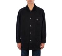 Dickies - Veste en coton - Duck Lined Chore Jacket Stone Washed Black pour Homme - Taille S - Noir Noir S