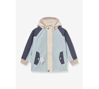 Veste doublée à capuche bébé MATWALLY MINI A TURE bleu clair 4A