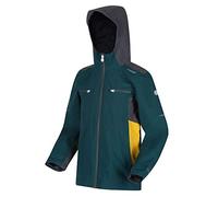 Veste doublée en Filet imperméable, Respirante et réfléchissante HIGHTON II avec Capuche et Poches zippées