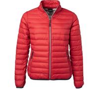 Veste doudoune - JN1139 - Rouge - Femme - 90% duvet - 2 poches zippées - Coupe-vent S
