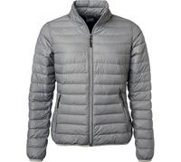 Veste Doudoune Matelassée Duvet - Jn1139 - Gris Argent - Femme