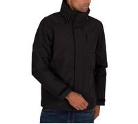Veste d'ouragan Superdry - Homme - Noir - Poches zippées - Doublure en polaire - Capuche compacte S