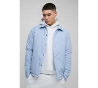Veste droite en nylon homme - bleu - L, bleu