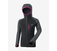 Veste Dynafit Radical Polartec noir gris rose femme - L