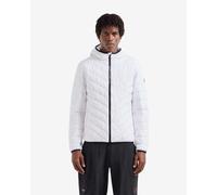 Veste EA7 Emporio Armani Train Premium Shield Down Hood Light blanc pur - M