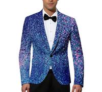 Veste élégante et festive avec imprimé scintillant pour le carnaval, les fêtes, les soirées, les sorties - tendance, élégante et ne passera pas inaperçue, autre, 3XL