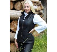 Veste en Agneau - Emma Noir Cuir Véritable Veste de Transition