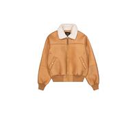 Veste en cuir Alpha Industries B-15 MOD Marron 2XL