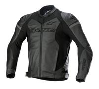 Veste en cuir Alpinestars GP Force - noir noir
