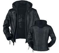 Veste en cuir de AC/DC - Rock & Roll - Will Never Die - S à 3XL - pour Homme - noir S