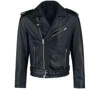Veste en cuir de Black Premium by EMP - The Road Crew - S à XXL - pour Homme - noir M