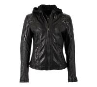 Veste en cuir de Mauritius - Chasey - S à 5XL - pour Femme - noir S