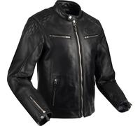 Segura Curtis Blouson en cuir de moto, noir, Taille L