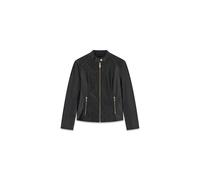 Veste en cuir femme Guess Claudine Biker Noir M