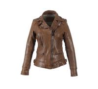 Veste en cuir femme Oakwood Video Marron M