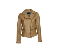 Veste en cuir femme Oakwood Video Marron XL