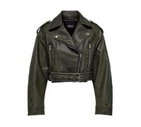 Veste en cuir femme Only Onlella Biker Otw L