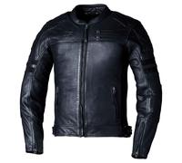 Veste En Cuir Homme RST HILLBERRY2 CE - Noir