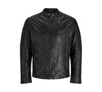 Jack & Jones Veste en cuir Richard - Noir - Taille S Homme
