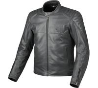 Veste en cuir MACNA LANCE 2.0 gris foncé 50