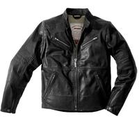 Veste En Cuir Moto SPIDI Garage Homme Noir