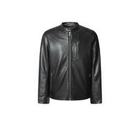 Pepe Jeans Joey Leather Jacket Noir S Homme